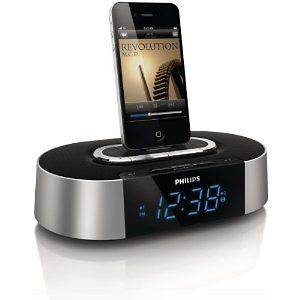 Philips AJ7030D Clock Radio Alarm Dock Docking Station for iPod iPhone 