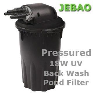 Pond Pressured Filter UV BIO FILTER 6000gal Easy Clean