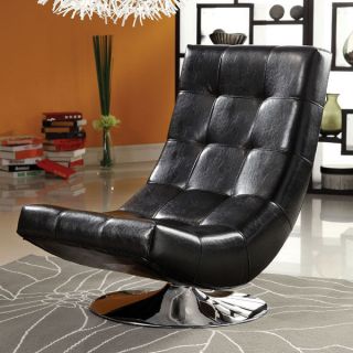 black accent chair in Chairs