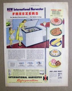 1952 International Harvest Products NOW A 20 CUBIC FOOT FREEZER IN 