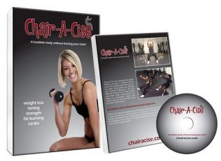 Chair Exercise Aerobics Abs Strength Workout Video DVDs