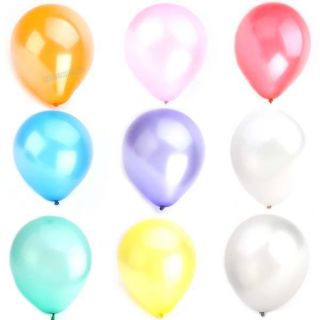 40pcs New Colorful Latex Pearl Balloons Wedding/Birthday Decoration 