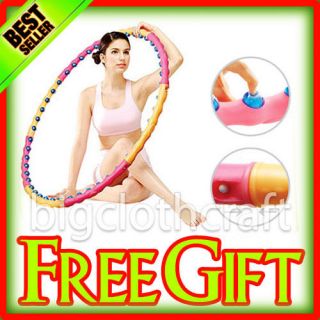 Dynamic S Health Weighted Hula Hoola Hoop 1.6Kg for Exercise, Diet 