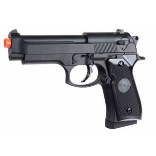 NEW CYMA Black M9 Spring Action FULL METAL Alloy Shell Airsoft Pistol 