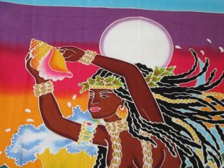 African Yoruba Goddess Yemaya Yemanja Orisha Banner or Flag Wall Decor 
