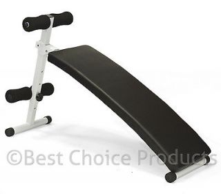 Curved Ab Sit Up Bench Decline Abdominal Crunches Situp Bench Portable 