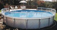above ground pool fence in Pools & Spas