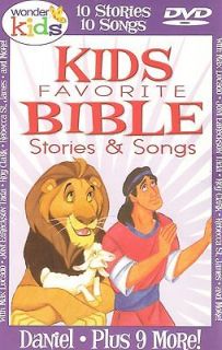   Kids DVD Kids Favorite Bible Stores Songs Daniel Lions Childrens Video
