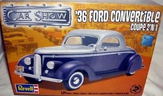 revell 1/24 1936 FORD CONVERTIBLE COUPE 2n1 STREET ROD