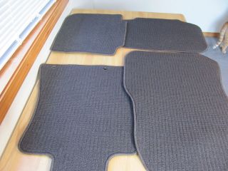 Universal Dark Gray Carpet Auto Floor Mats Set of 4 NWOT for Car, Suv 