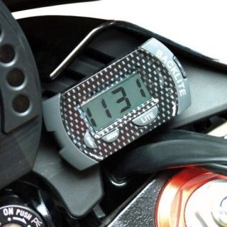 LCD Clock Watch For Motorcycle Scooter Quad Etc Digital Display
