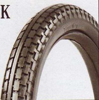 vintage motorcycle tires whitewall in Parts & Accessories