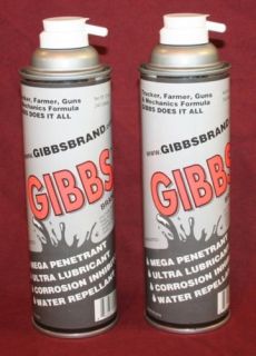 gibbs brand lubricant gun oil cleaner penetrating oil ships