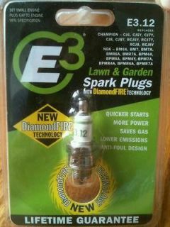 E3 spark plug for lawn equipment   e3.12