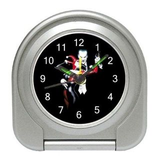 Harley Quinn and The Joker Batman Movies Games Room Alarm Clock