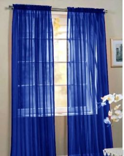 blue bedroom curtains in Window Treatments & Hardware