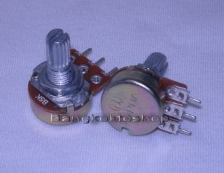 pcs Alpha 5KB / B5K / 5K Pot potentiometer 17mm 1/4W
