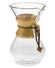 NEW Chemex Drip Coffee Carafe   6 Cup Pot Machine Maker Brewer