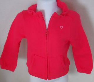 BABY GAP Girls Pink Fleece Lined Cotton Jacket Sizes 0 3M, 3 6M, 12 