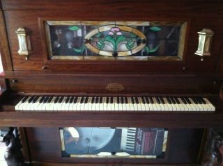 Coin Operated Stafford Nickelodeon Player Piano