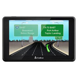COBRA® GPS NAVIGATION FOR PROFESSIONAL DRIVERS WITH LIFETIME MAPS AND 