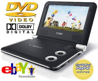   NEW IN BOX V ZON COBY PORTABLE DVD CD  PLAYER TFDVD7009 WITH REMOTE