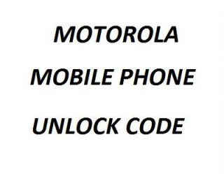 Motorola Mobile Phone Unlock Code   XT389 / Motorola MotoSmart 