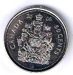 2009 CANADIAN HALF DOLLAR 50¢ FIFTY CENT PIECE COIN CANADA NEW FROM 