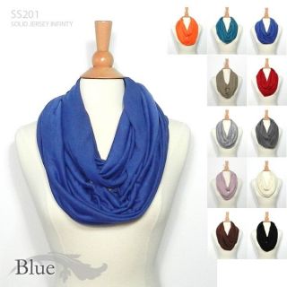   WOMEN INFINITY CIRCLE TUBE SCARF MULTI COLOR NATURAL SOFT/ SS201