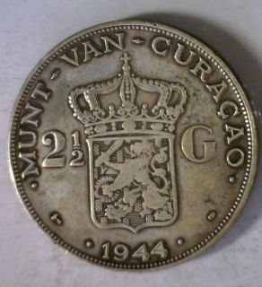 World Coins 1944 curacao