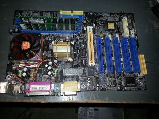 Combo Deal   BioStar M7VIT Motherboard, AMD XP 2800 CPU & 768MB of DDR 