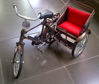   Indonesia Vintage Tribicycle Handcraft from metal for collectible