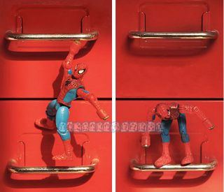 Marvel Spider Man Toy Action Figure Decal Fridge Magnet