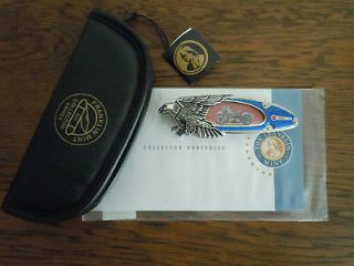   MINT  Harley   Davidson ® 1948 Panhead Collector Knife with COA