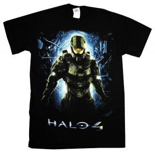 New Xbox 360 343 Collectors Tee Halo 4 Game Master Chief T Shirt All 