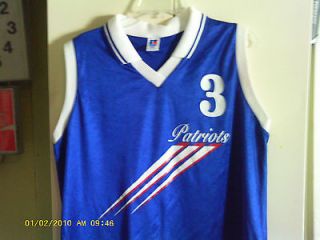 Newly listed volleyball jersey (1998) russell athletic (Patriots #3 