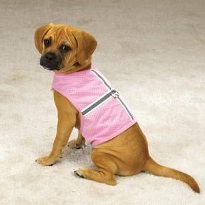 SM Refective Pink Dog Sports Harness Poodle Yorkie Shih tzu Pet 