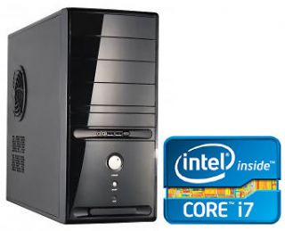   i7 2600 3.4Ghz 6 DVI Trading Computer System 16GB DDR3 Memory Win 7