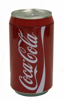 Coca Cola Large Tin Can Bank