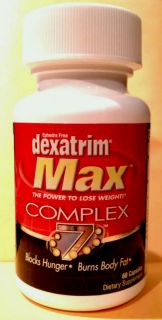 DEXATRIM MAX EPHEDRA FREE DAYTIME APPETITE CONTROL 60