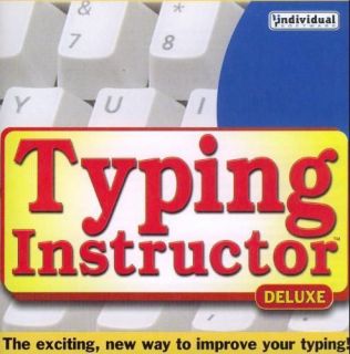   Instructor Deluxe 2004 PC CD learn to type better on computer keyboard