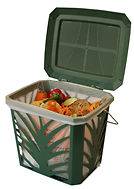 BioBag MaxAir II composting kitchen counter bucket/Pail