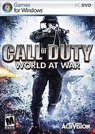 Call of Duty World at War Computer Game (PC, 2008)