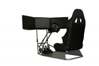 GTR Racing Simulator Cockpit   GTS F   Video Game Chair Sim Seat 