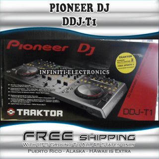   DDJT1 TRAKTOR MUSIC CONTROLLER DJ DDJ T1 SOFTWARE   PC Laptop 