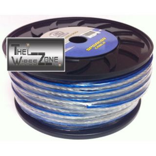   ZONE BPS10.50 10 GAUGE/AWG 50 FT HOME/CAR SPEAKER WIRE BLUE & SILVER