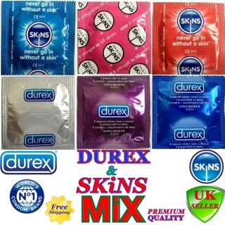 Skin,Durex Mix condoms,Ultra thin,Ribs & Dots,Natural, Performa,Elite 