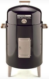 SMOKE GRILL CHARCOAL SMOKER GRILL MEAT CHICKEN HAM SAUSAGE COOKING NEW