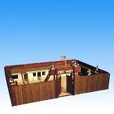 PLAN & FITTINGS KIT TO BUILD TOY WOODEN WILD WEST FORT
