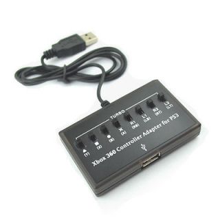 FOR XBOX 360 Controller to PS3 USB Wired Controller Switch Box Adapter 